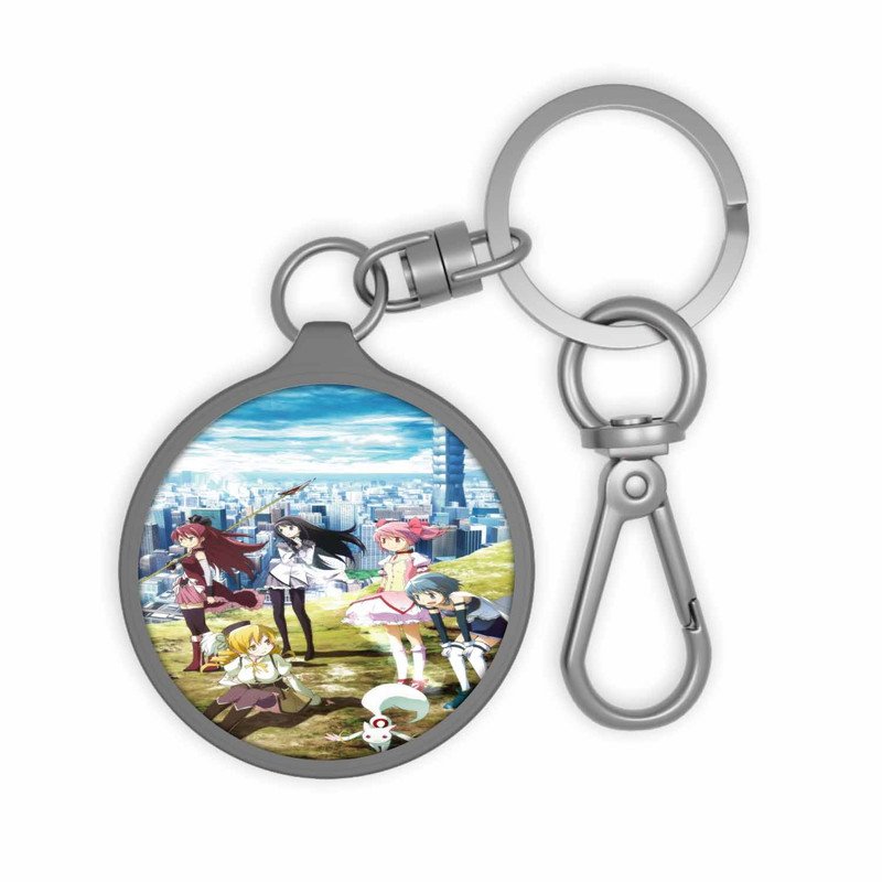 Zavstyle Puella Magi Madoka Magica Girls Keyring Tag Accessories