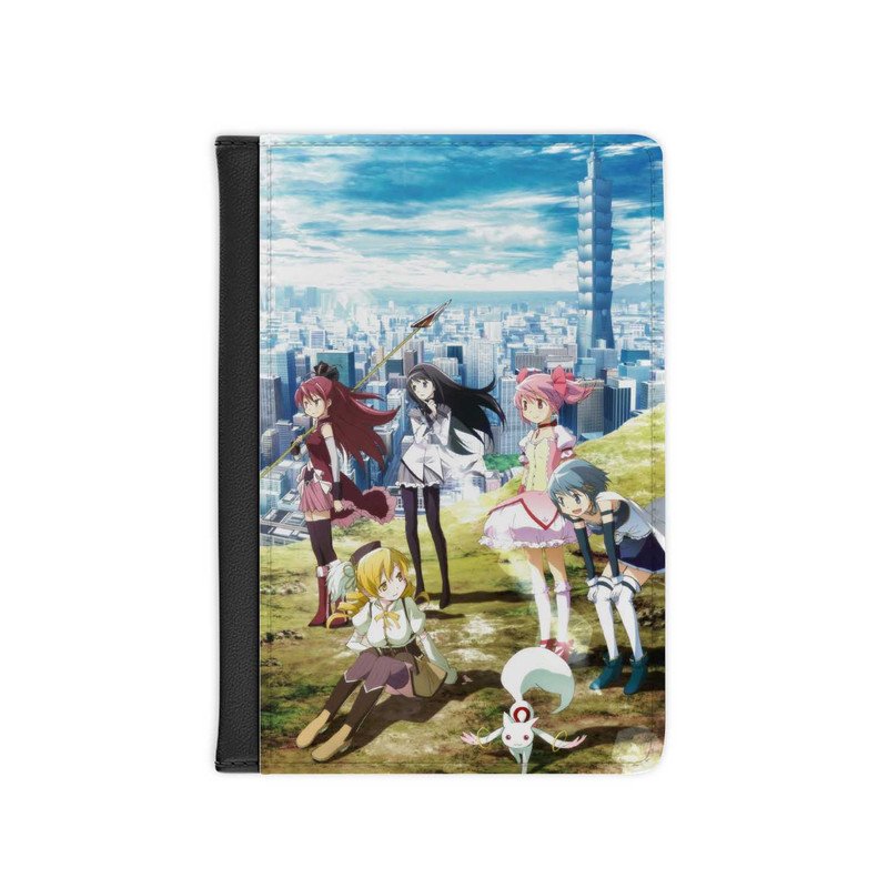 Zavstyle Puella Magi Madoka Magica Girls Passport Cover