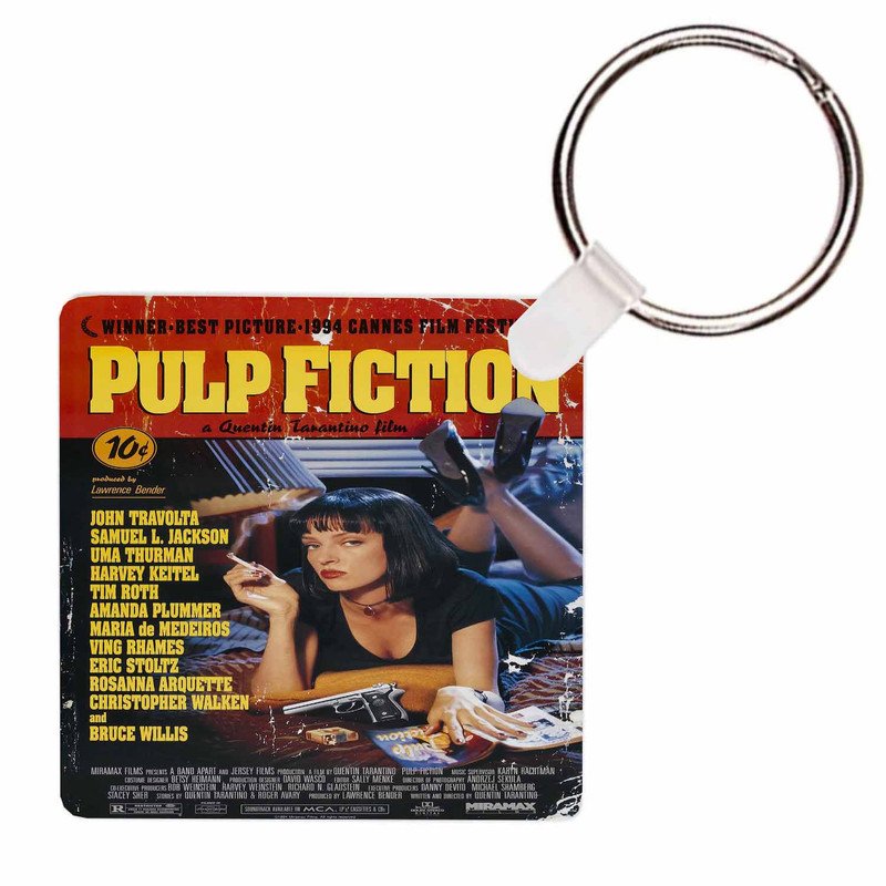Zavstyle Pulp Fiction Keychain