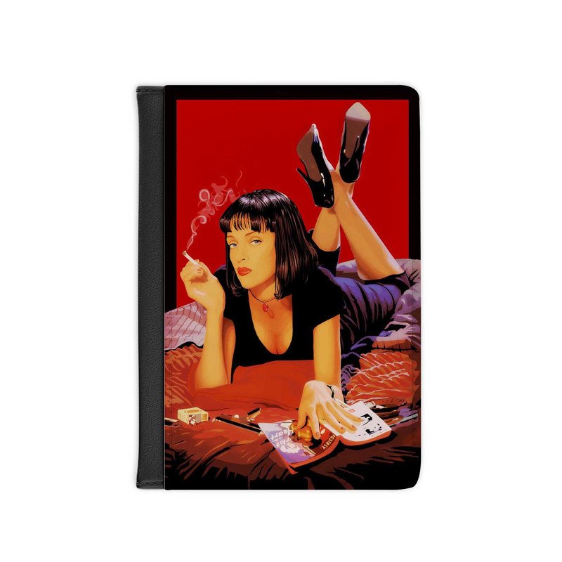Zavstyle Pulp Fiction Print Passport Cover