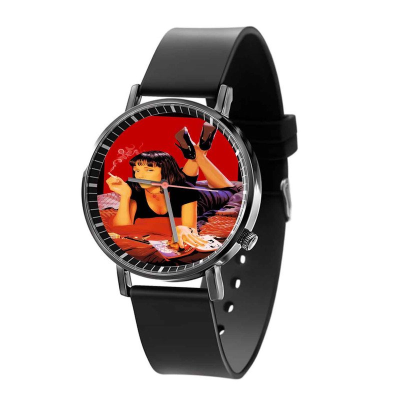 Zavstyle Pulp Fiction Print Quartz Watch