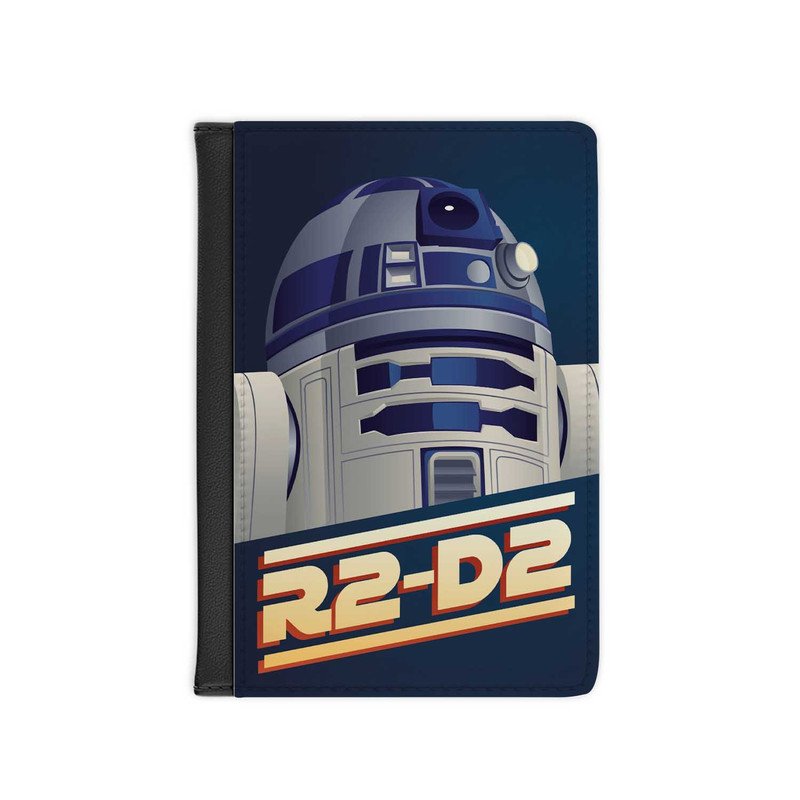 Zavstyle R2 D2 Star Wars Passport Cover