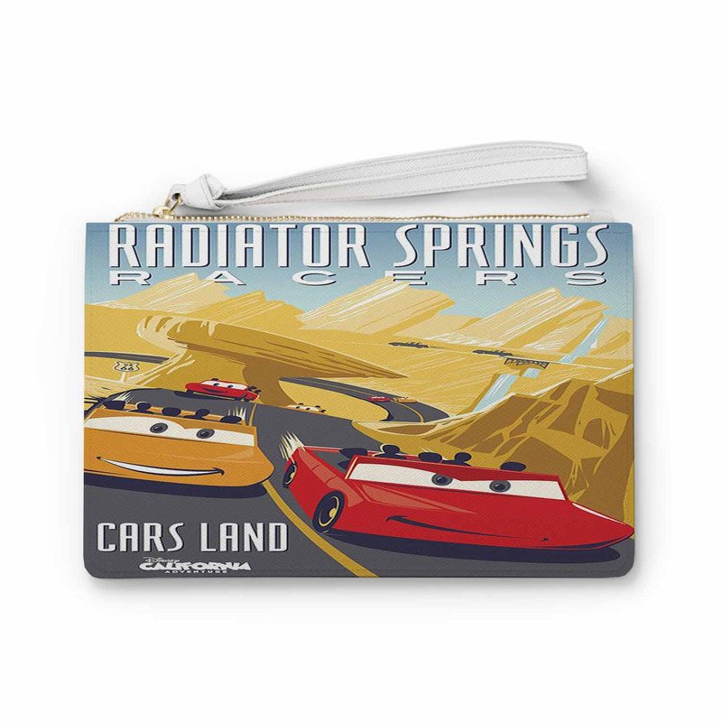 Zavstyle RADIATOR SPRINGS RACERS Clutch Bag