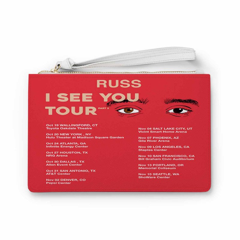 Zavstyle RUSS I See You Tour Part 2 Clutch Bag