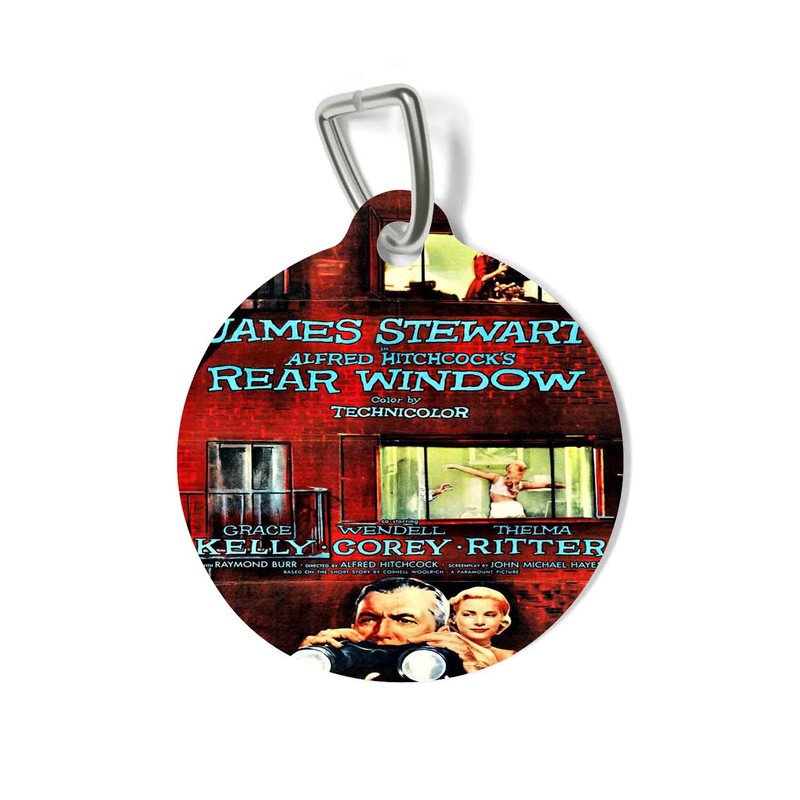 Zavstyle Rear Window Alfred Hitchcock s Movie Pet Tag