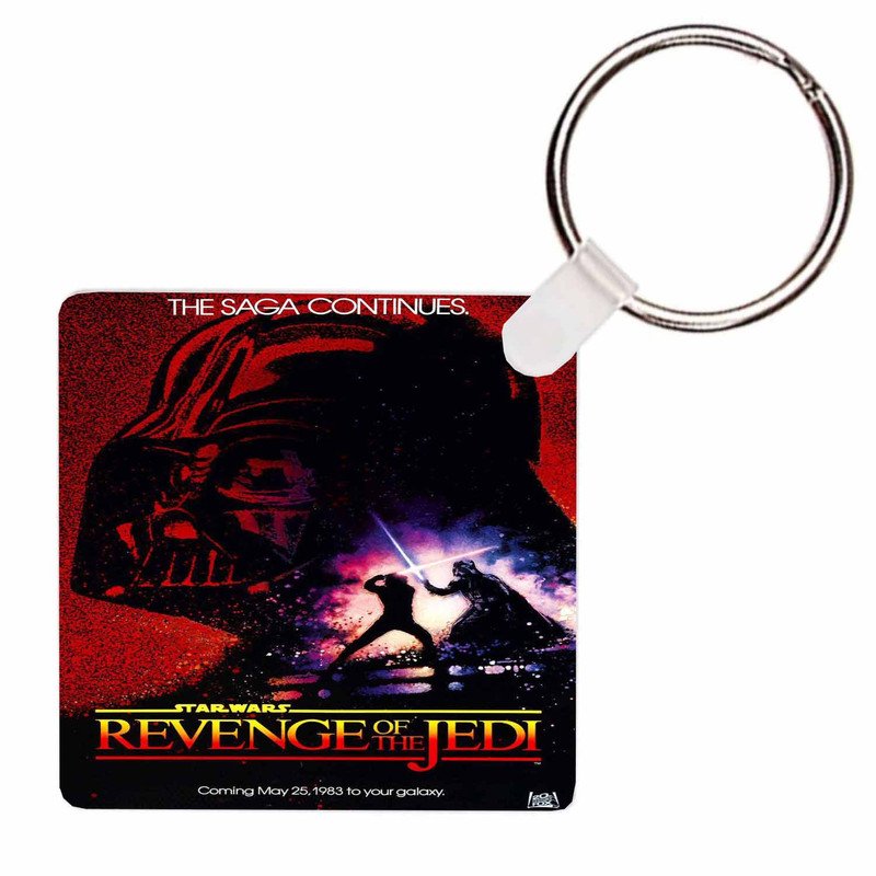 Zavstyle Revenge of the Jedi Luke Skywalker Darth Vader Light Saber Keychain