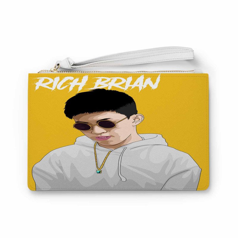 Zavstyle Rich Brian Music Clutch Bag