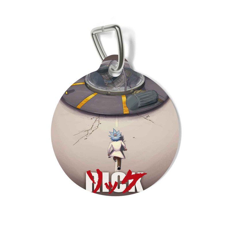 Zavstyle Rick And Morty Akira Styles Pet Tag