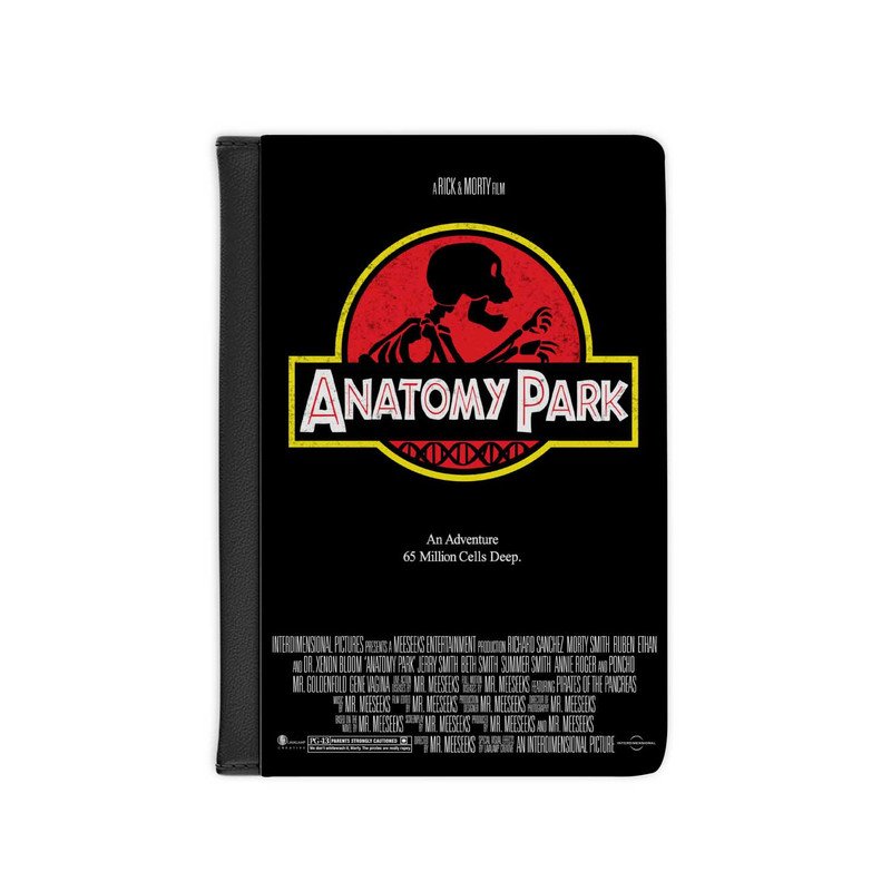 Zavstyle Rick and Morty Anatomy Park Passport Cover