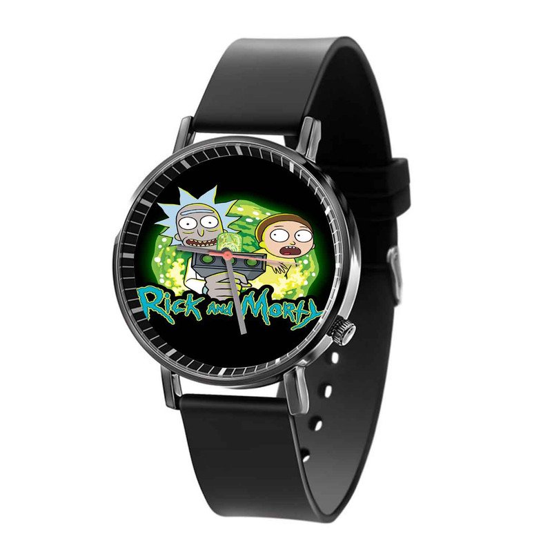 Zavstyle Rick and Morty Black Quartz Watch