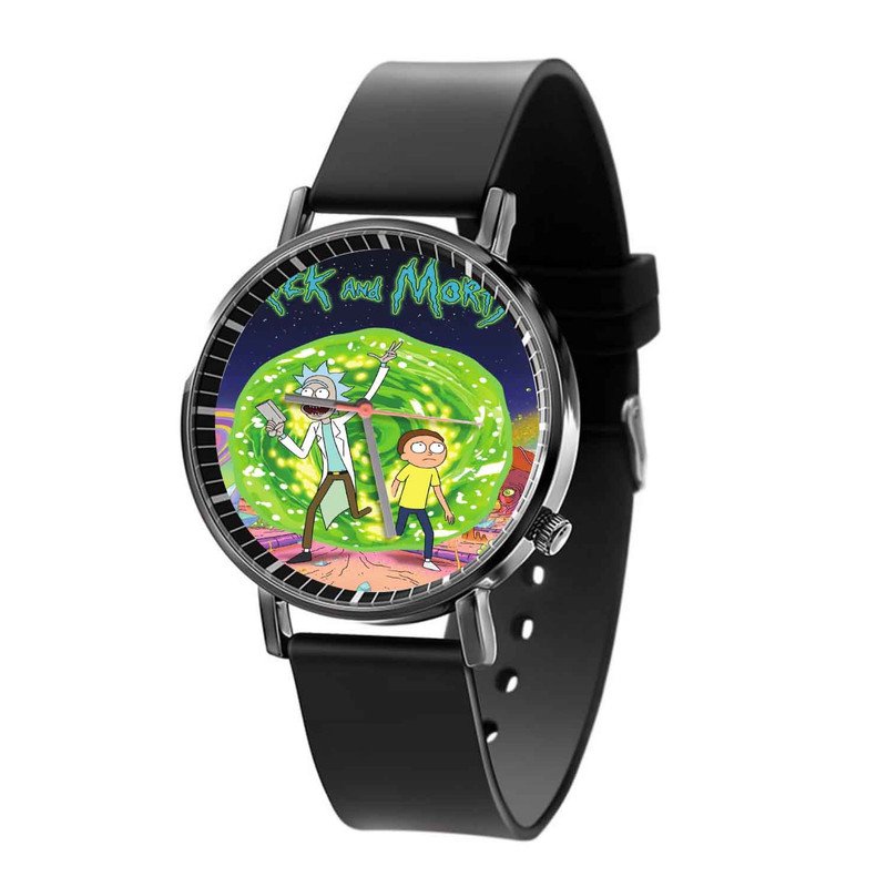 Zavstyle Rick and Morty Green Quartz Watch