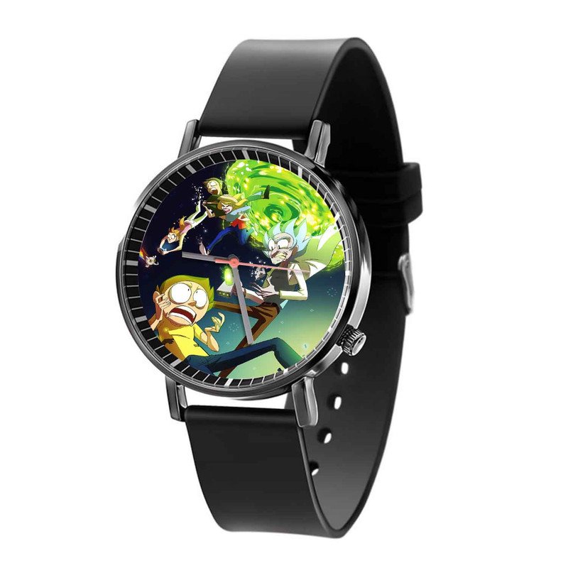 Zavstyle Rick and Morty Rainbow Quartz Watch