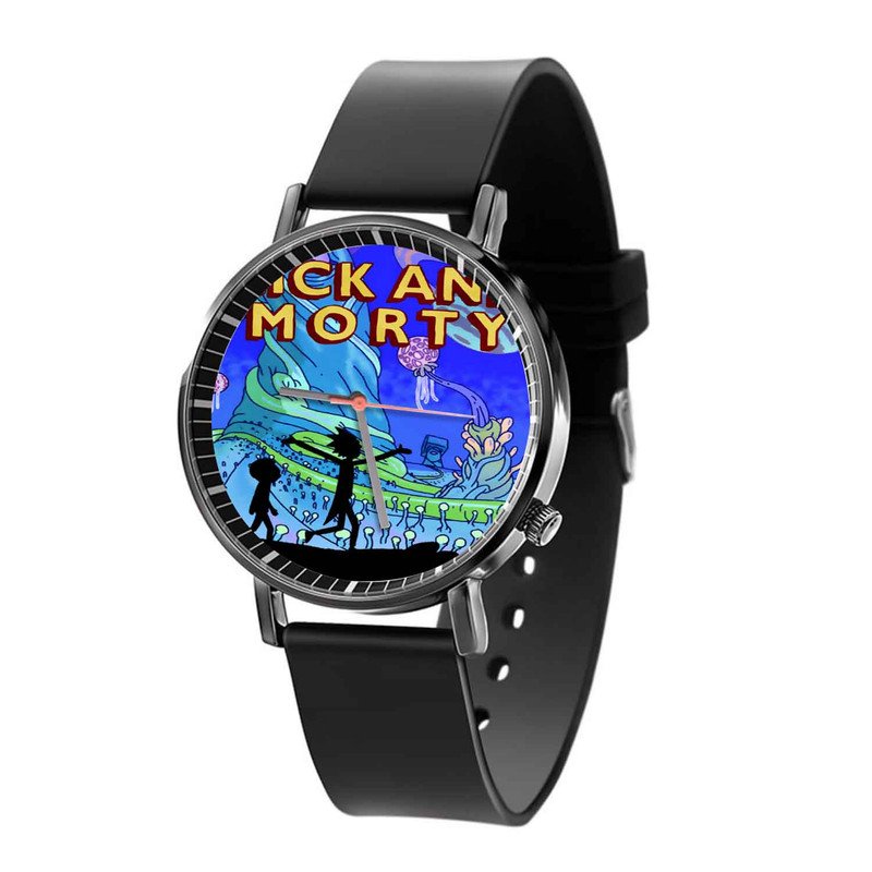 Zavstyle Rick and Morty Silhouette Quartz Watch