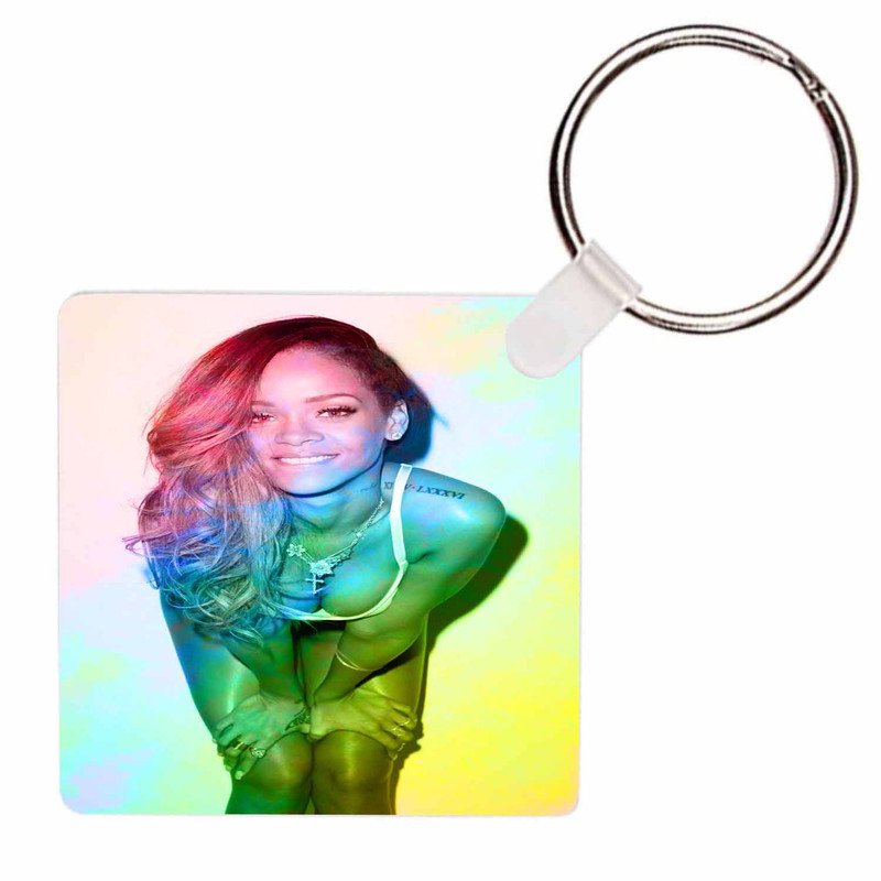 Zavstyle Rihanna Rainbow Keychain