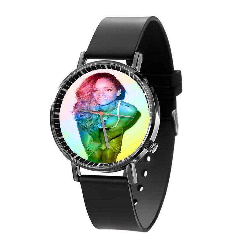 Zavstyle Rihanna Rainbow Quartz Watch