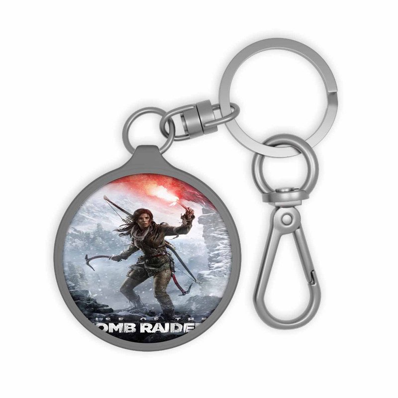 Zavstyle Rise of The Tomb Raider Keyring Tag Accessories