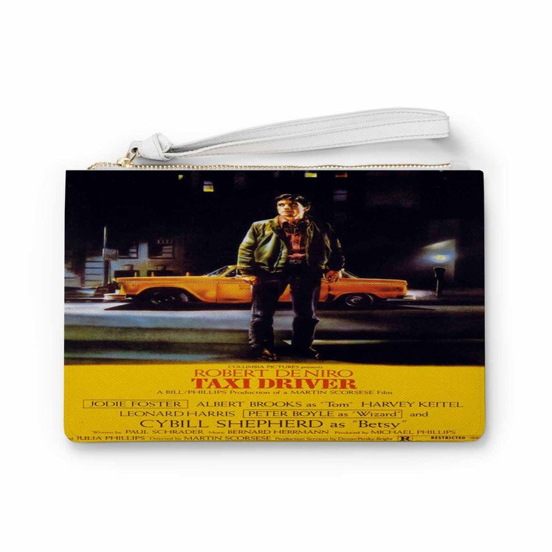 Zavstyle Robert Deniro Taxi Driver Movie Clutch Bag