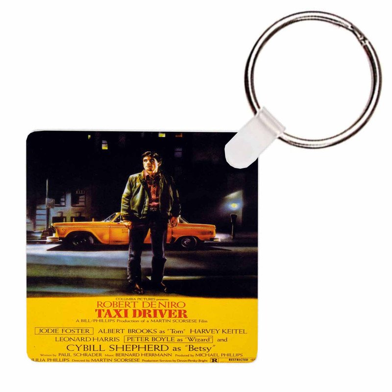 Zavstyle Robert Deniro Taxi Driver Movie Keychain