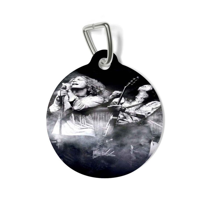 Zavstyle Robert Plant and Jimmi Page Led Zeppelin Pet Tag