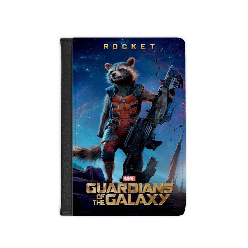 Zavstyle Rocket Racoon Guardians Of The Galaxy Passport Cover
