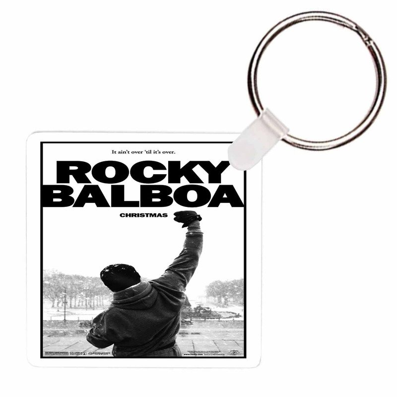 Zavstyle Rocky Balboa Christmas Keychain