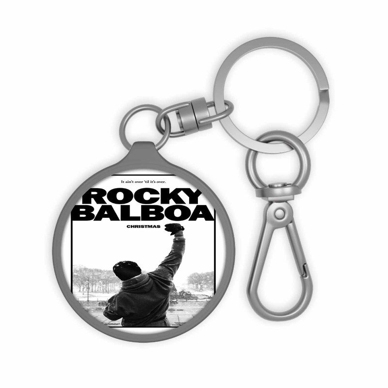 Zavstyle Rocky Balboa Christmas Keyring Tag Accessories