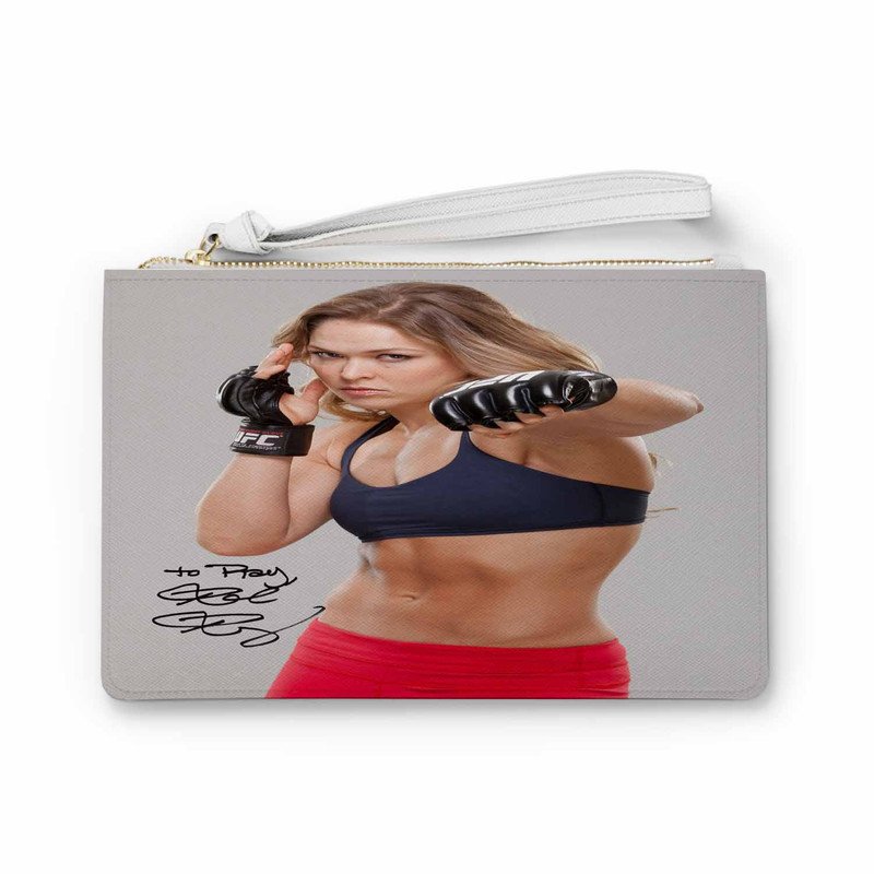 Zavstyle Ronda Rousey UFC Print Clutch Bag