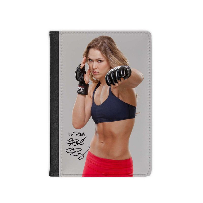Zavstyle Ronda Rousey UFC Print Passport Cover