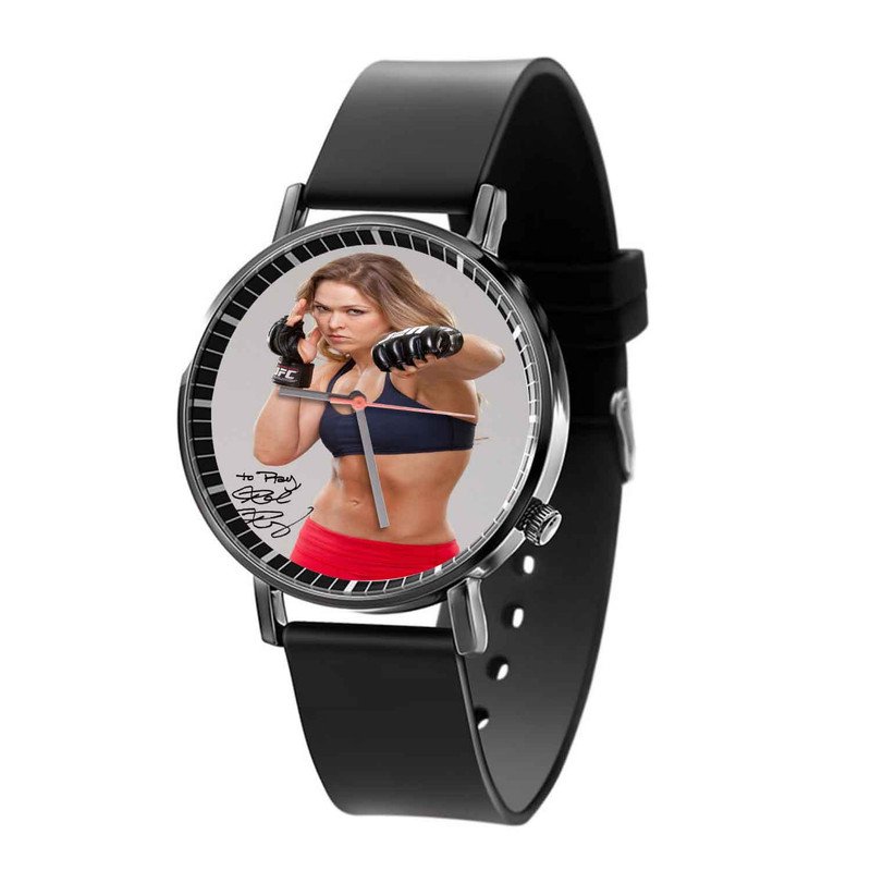 Zavstyle Ronda Rousey UFC Print Quartz Watch