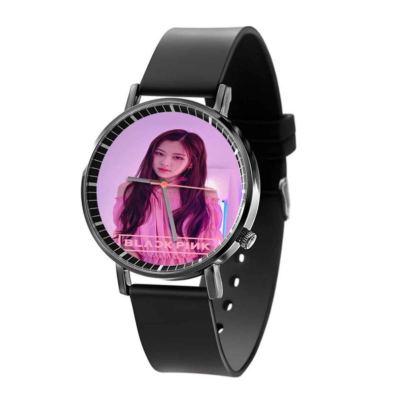 Zavstyle Rose Black Pink Quartz Watch