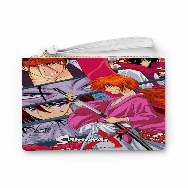 Zavstyle Rurouni Kenshin Samurai X Anime Clutch Bag