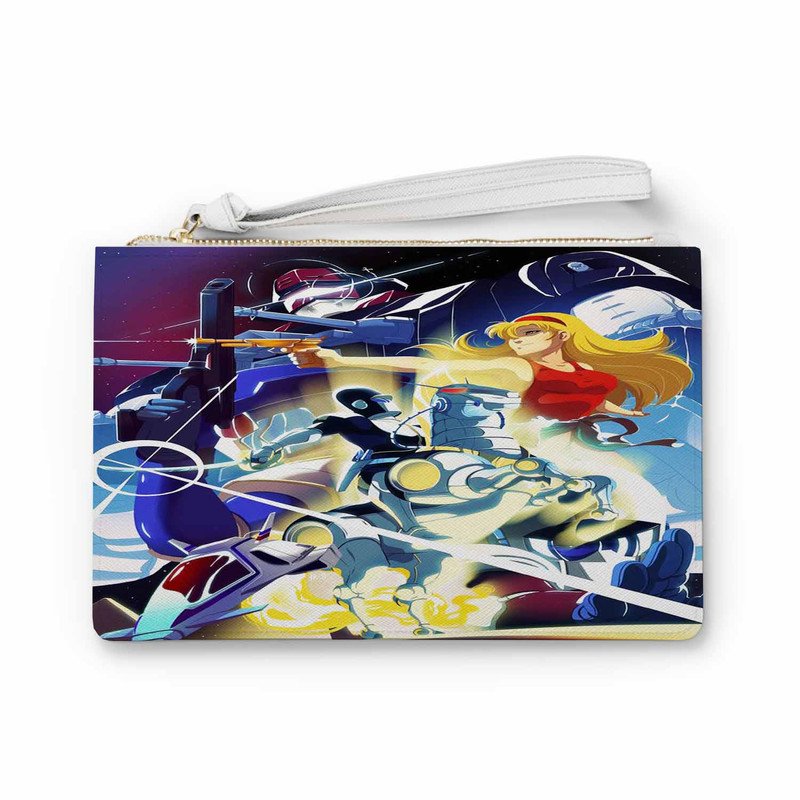 Zavstyle Saber Rider and the Star Sheriffs Clutch Bag