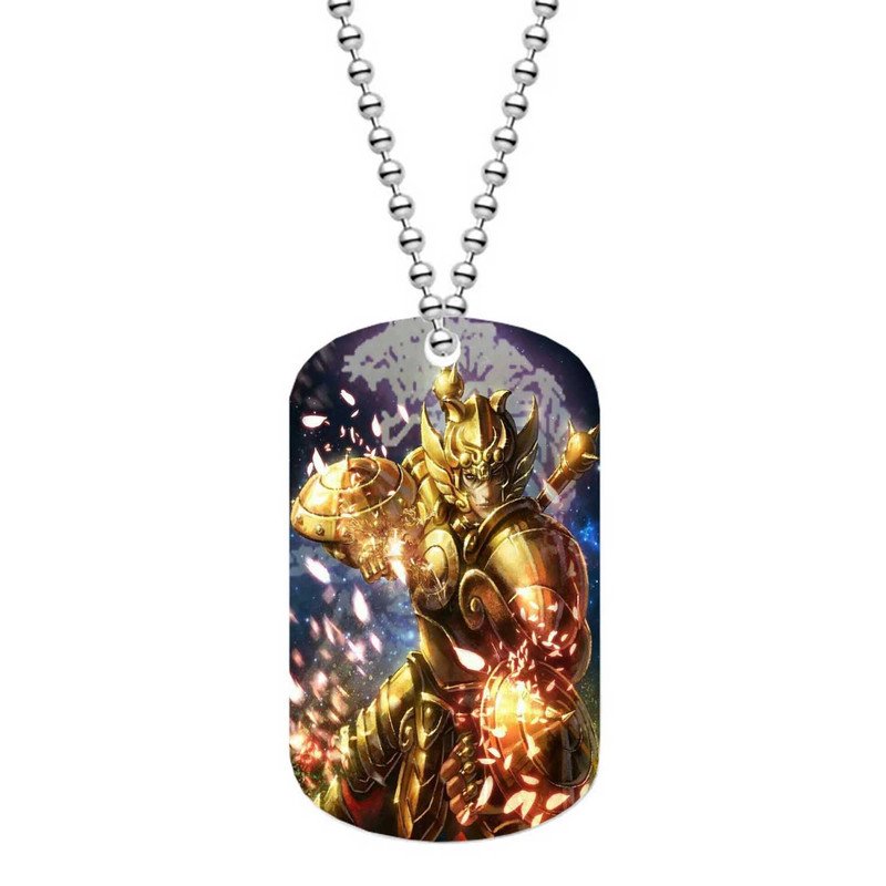 Zavstyle Saint Seiya Dog Tag Military Stainless Steel