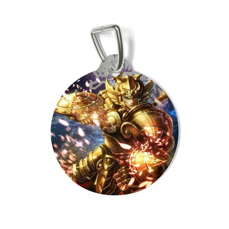 Zavstyle Saint Seiya Pet Tag