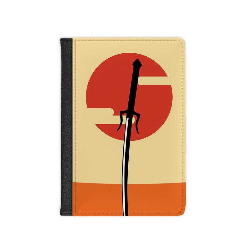 Zavstyle Samurai Champloo Sword Sun Passport Cover