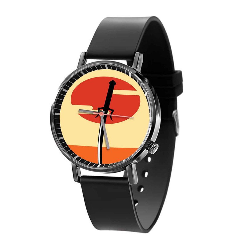 Zavstyle Samurai Champloo Sword Sun Quartz Watch