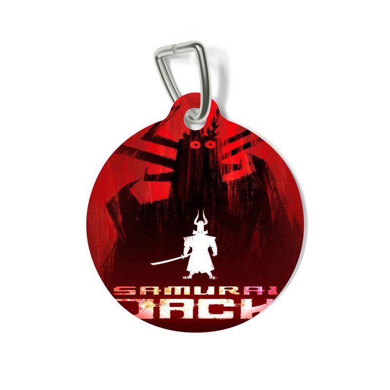 Zavstyle Samurai Jack Pet Tag