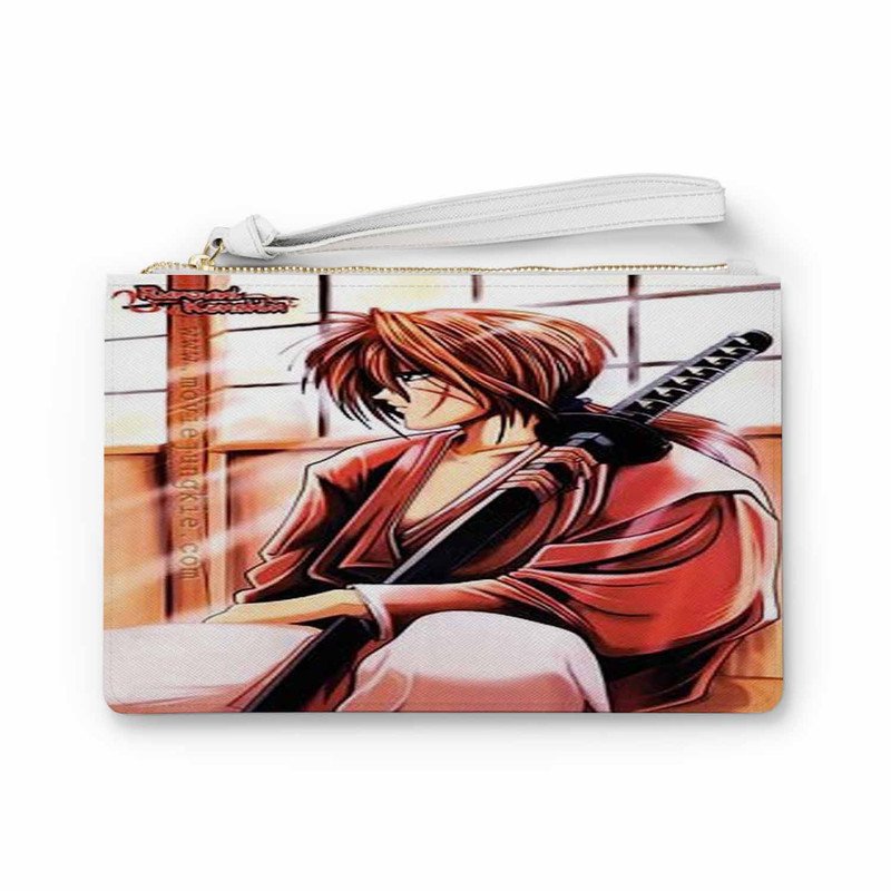 Zavstyle Samurai X Rurouni Kenshin Print Clutch Bag