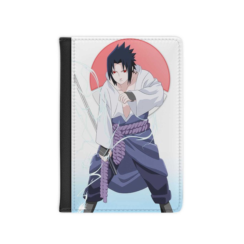 Zavstyle Sasuke Uchiha Naruto Passport Cover