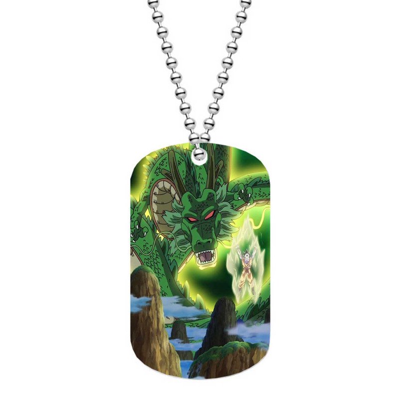 Zavstyle Shenron Dragon Ball ZDog Tag Military Stainless Steel