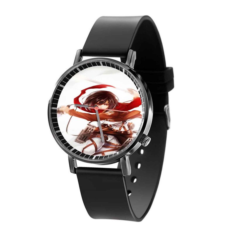 Zavstyle Shingeki No Kyojin Mikasa Ackerman Quartz Watch