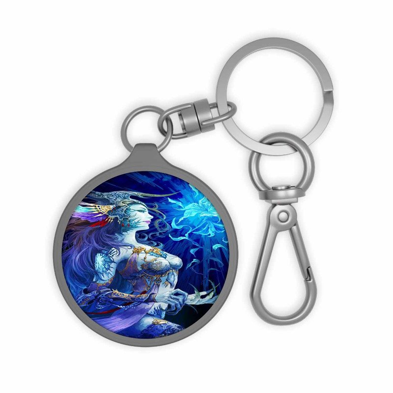 Zavstyle Shiva Final Fantasy Keyring Tag Accessories
