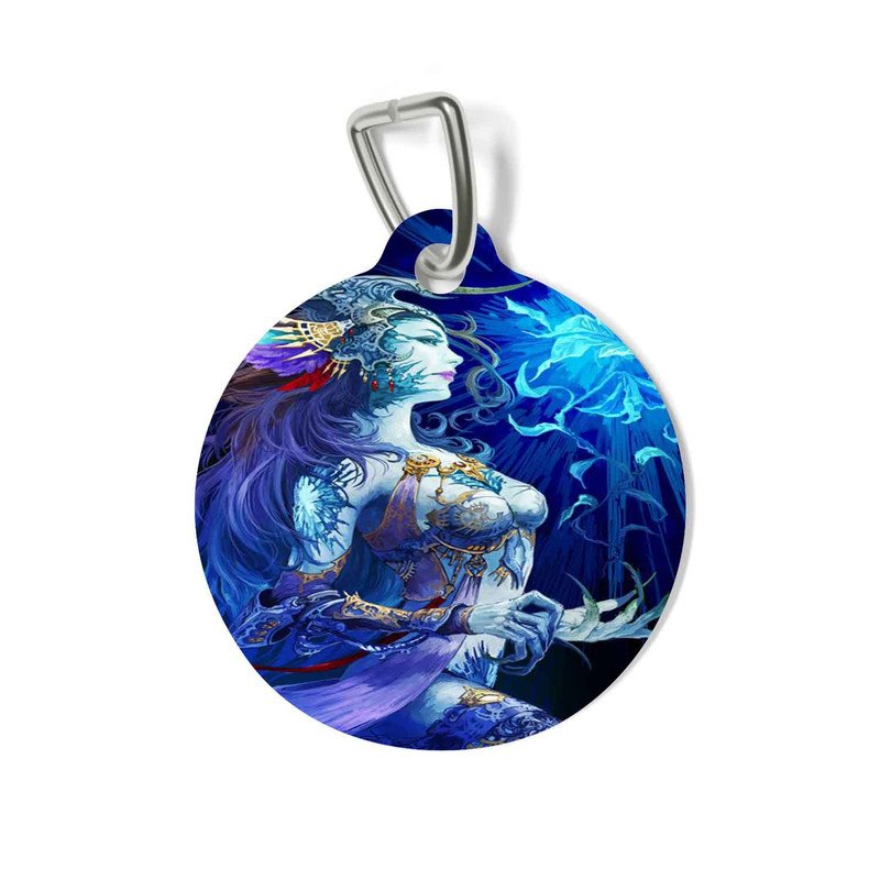 Zavstyle Shiva Final Fantasy Pet Tag