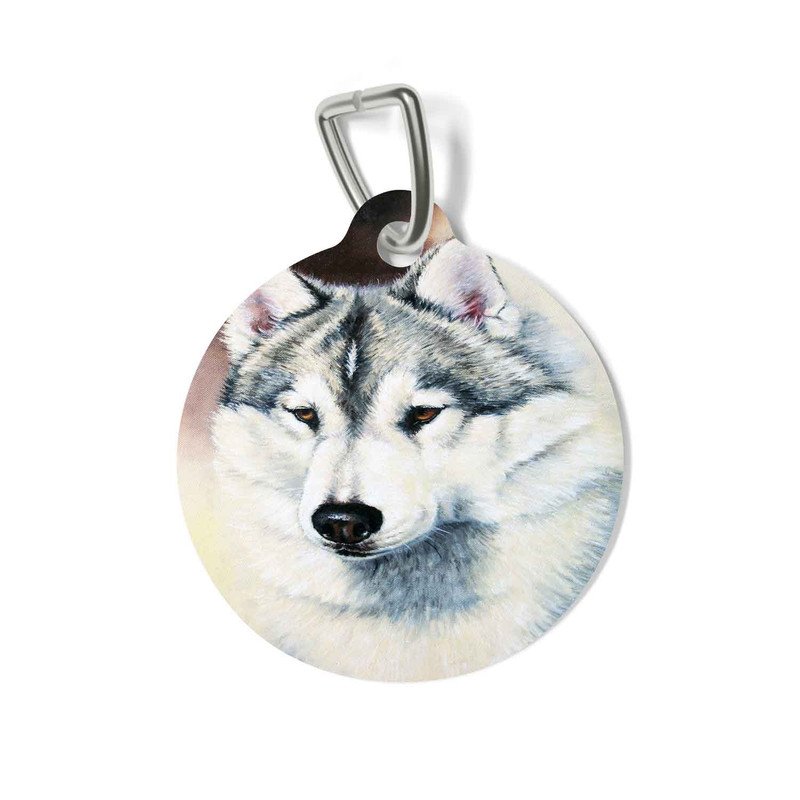 Zavstyle Siberian Husky Pet Tag