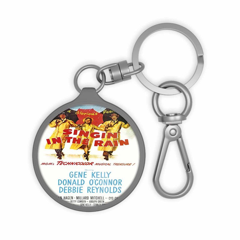 Zavstyle Singin In The Rain Keyring Tag Accessories