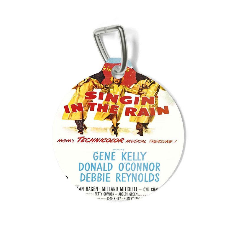 Zavstyle Singin In The Rain Pet Tag
