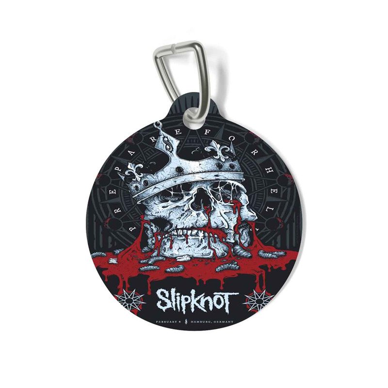 Zavstyle Slipknot Pet Tag