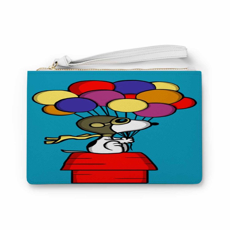 Zavstyle Snoopy The Peanut With Balloon Clutch Bag