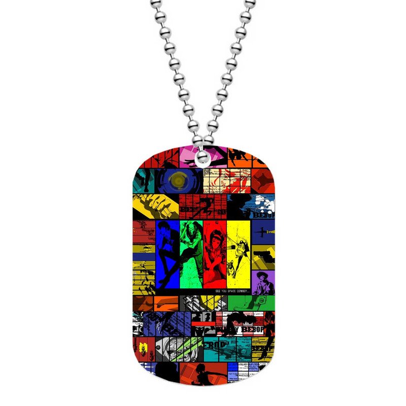 Zavstyle So I made a Cowboy Bebop Dog Tag Military Stainless Steel