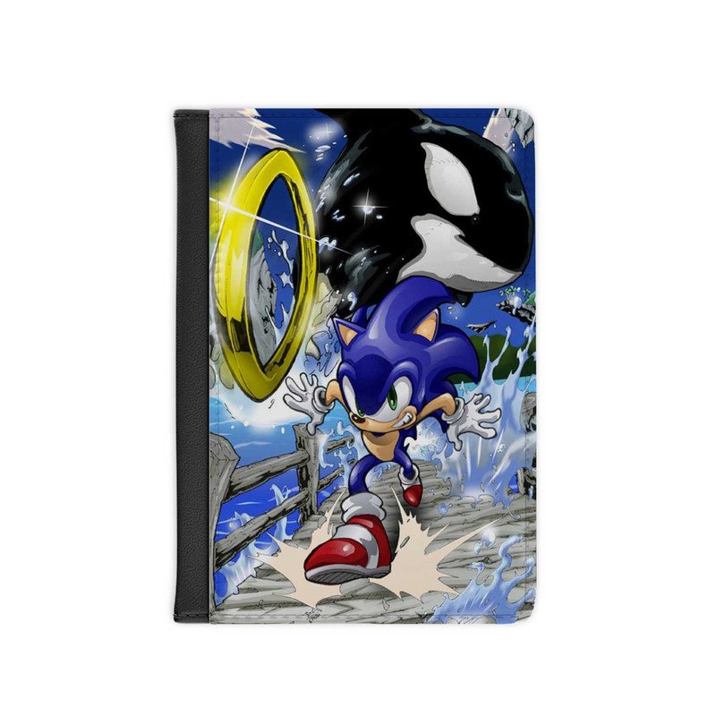 Zavstyle Sonic The Hedgehog Print Passport Cover